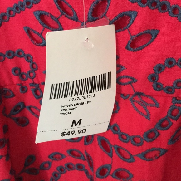 NEW Forever 21 Eyelet Dress. Medium - Picture 7 of 7